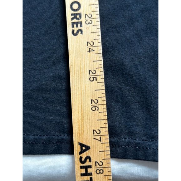 Gildan Graphic  Mens Black T Shirt  Middle Finger Attitude Crew Neck Large - Picture 4 of 4